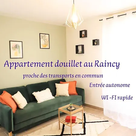 2 Pieces Au Raincy Proche De Paris Appartement *